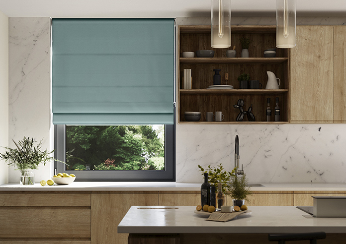 Norleigh, Sage - Twist&Fit Roman Blind - Image 3